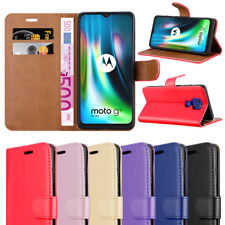 Capa carteira de couro flip fólio suporte visão para celular Motorola Moto G9 Play comprar usado  Enviando para Brazil