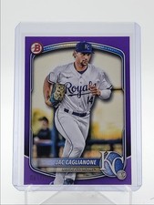 JAC CAGLIANONE 2025 BOWMAN BEISEBOL PAPEL ROXO REALEZA /250 Q4542 comprar usado  Enviando para Brazil