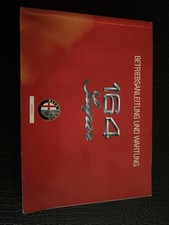 Betriebsanleitung wartung 164 gebraucht kaufen  Pansdorf