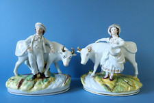 Antique staffordshire figures for sale  LOUGHBOROUGH