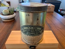 Antique cigar tin for sale  Council