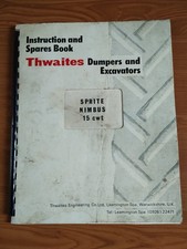 Thwaites dumper sprite for sale  ISLE OF MULL