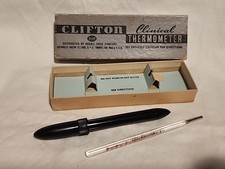 Termômetro clínico vintage Clifton com caixa  comprar usado  Enviando para Brazil