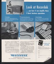 1946 recordak accounting for sale  Branch