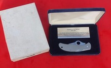 Spyderco worker commémorative d'occasion  Saint-Hilaire-du-Harcouët