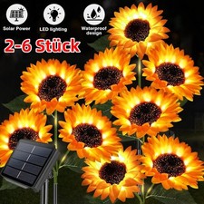 Sonnenblumen solarlampen led gebraucht kaufen  Ginsheim-Gustavsburg