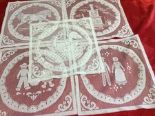Vtg lace net for sale  Martinsville