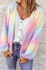 Damen strickjacke bunt gebraucht kaufen  Hamburg