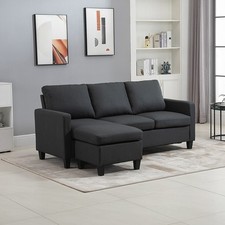 Homcom ecksofa couchgarnitur gebraucht kaufen  Hamburg