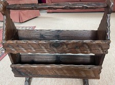 Vintage wooden magazine for sale  MILTON KEYNES