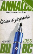 Annales bac brevet d'occasion  France