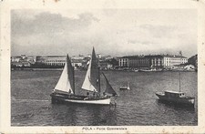 CROAZIA - Pola Pula - Porto Commerciale 1929 Cartolina comprar usado  Enviando para Brazil