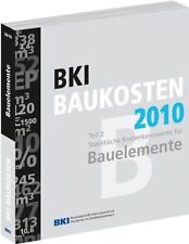 Bki baukosten 2010 gebraucht kaufen  Berlin