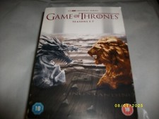 Game thrones seasons for sale  GLASGOW