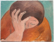 Dipinto volto donna usato  Roma