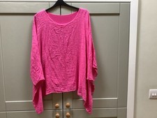 Fuschia pink muslin for sale  FAIRFORD