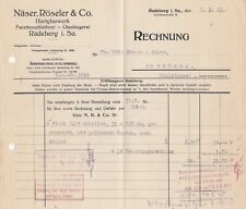 Radeberg rechnung 1925 gebraucht kaufen  Leipzig