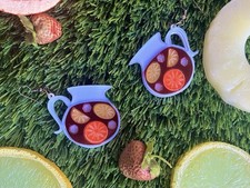 Sangria jug earrings for sale  NOTTINGHAM