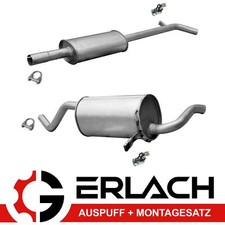 Auspuffanlage renault modus gebraucht kaufen  Großröhrsdorf