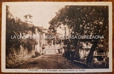 Cartolina favaro via usato  Italia