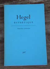 Hegel esthetique textes d'occasion  Bagneaux-sur-Loing