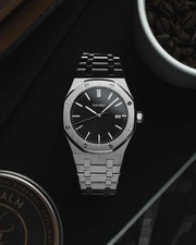 Seikmod Royal Style Octagon | Black Tapisserie Dial | Sapphire | NH35 Aut comprar usado  Enviando para Brazil