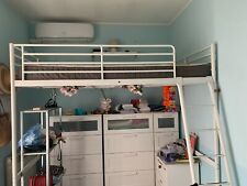 Letto soppalco bianco usato  Cuggiono