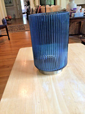 blue wide mouthed glass vase for sale blue wide mouthed glass vase for sale Yorktown