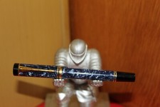 Tampão/barril de caneta Parker Duofold International MK1 mármore azul dourado apenas comprar usado  Enviando para Brazil