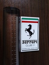 Adesivo ferrari club usato  San Giovanni in Persiceto