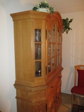 Virtrienenschrank eiche massiv gebraucht kaufen  Tönisvorst