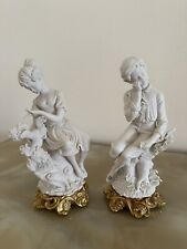 Coppia statuette capodimonte usato  Gallio