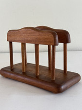 Vintage teak napkin for sale  Indio