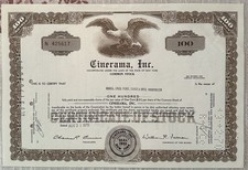 Cinerama inc stock usato  Meran