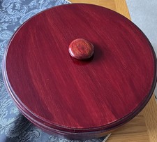 Preowned round wooden for sale  BARNET