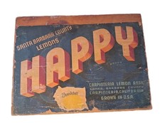 Sunkist wood sign for sale  Edgewood