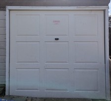 Fiberglass white garage for sale  ILFORD
