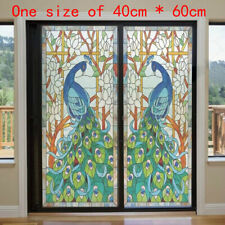 Usado, 1PC Filmes estática Cling Window Flor manchado Vidro Fosco Adesivo Decoração Porta comprar usado  Enviando para Brazil