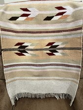 Xale/lance tecido com borda franja 60” X 25,5” comprar usado  Enviando para Brazil