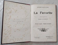 Donizetti favorite partition d'occasion  Marseille IX