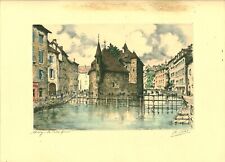 Eau forte gravure d'occasion  France