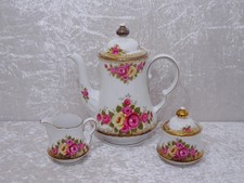 3 peças núcleo de café convoluto Winterling Röslau porcelana decoração rosa vintage comprar usado  Enviando para Brazil