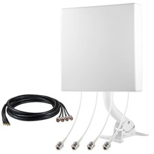 Painel externo 4x4 MIMO 5G 4G LTE antenas antena direcional externa WiFi longa comprar usado  Enviando para Brazil