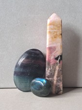 Crystal bundle rhodonite for sale  WATFORD