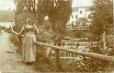 Używany, Rudolf Ester Wien Burgas -Kobieta z parasolem FOTO RPPC na sprzedaż  PL