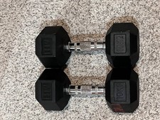 Weights rubber encased for sale  NEW MALDEN
