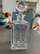 Square lead crystal for sale  GLOUCESTER