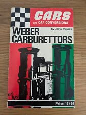 Weber carburettors book for sale  BEDFORD