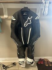 ALPINESTAR FUSION ONE 1 PEÇA TERNO DE EQUITAÇÃO/PISTA TAMANHO 48 EUA/58 EUR PRETO E BRANCO comprar usado  Enviando para Brazil