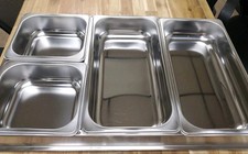 Stainless steel buffet d'occasion  Expédié en Belgium